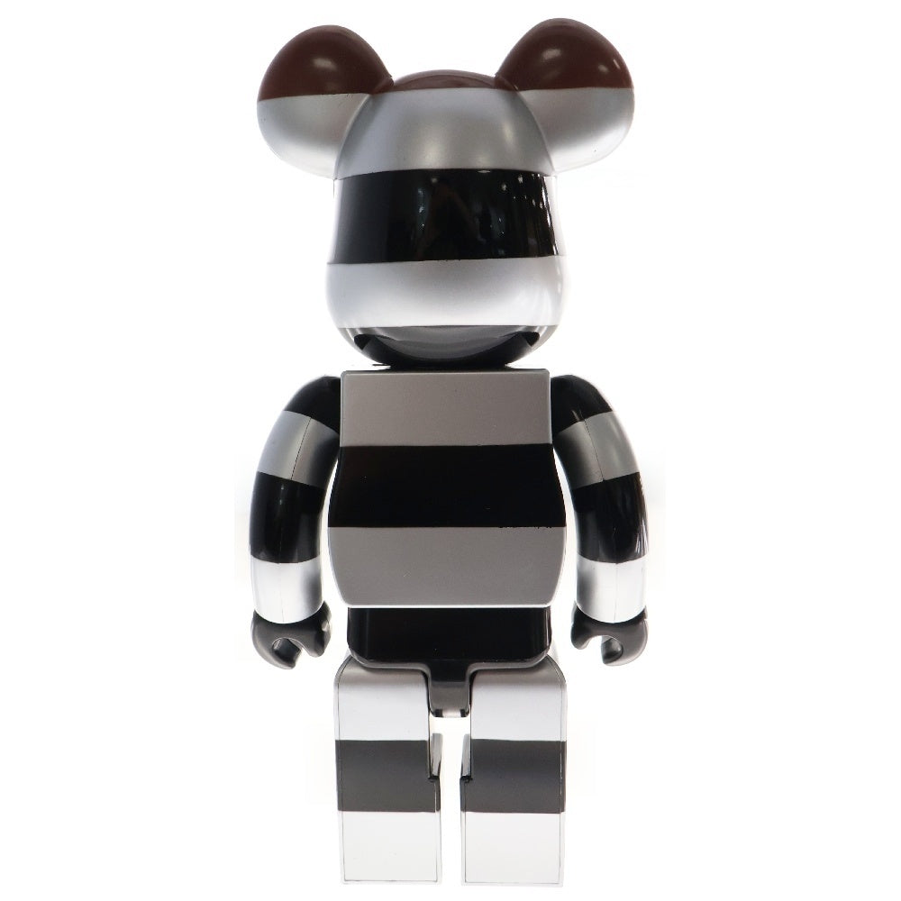 MEDICOM TOY(メディコムトイ) BE@RBRICK TIM BISKUP ALPHA BEAST CALLI 400% ベアブリック アルファビースト フィギュア 人形 シルバー/ブラック