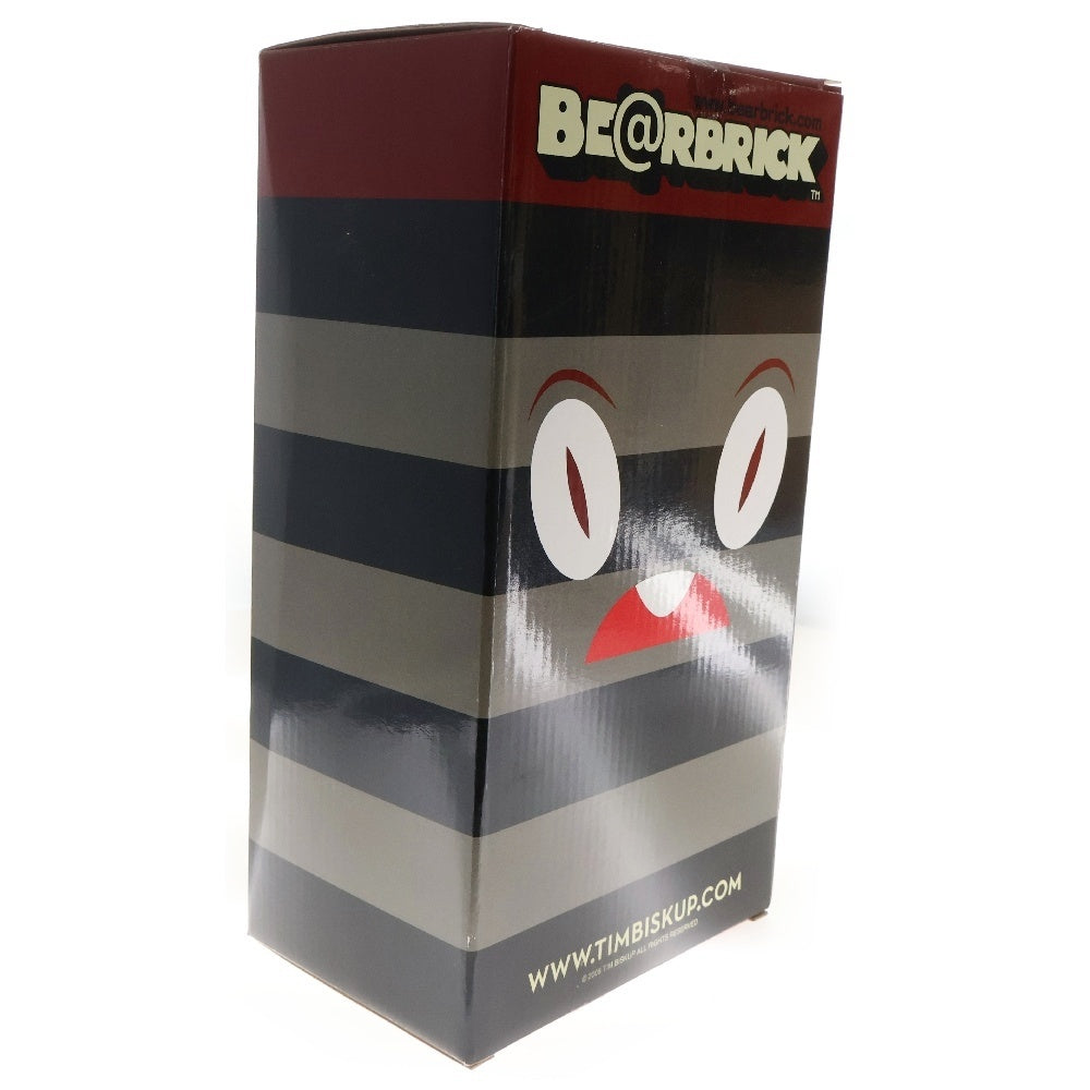 MEDICOM TOY(メディコムトイ) BE@RBRICK TIM BISKUP ALPHA BEAST CALLI 400% ベアブリック アルファビースト フィギュア 人形 シルバー/ブラック