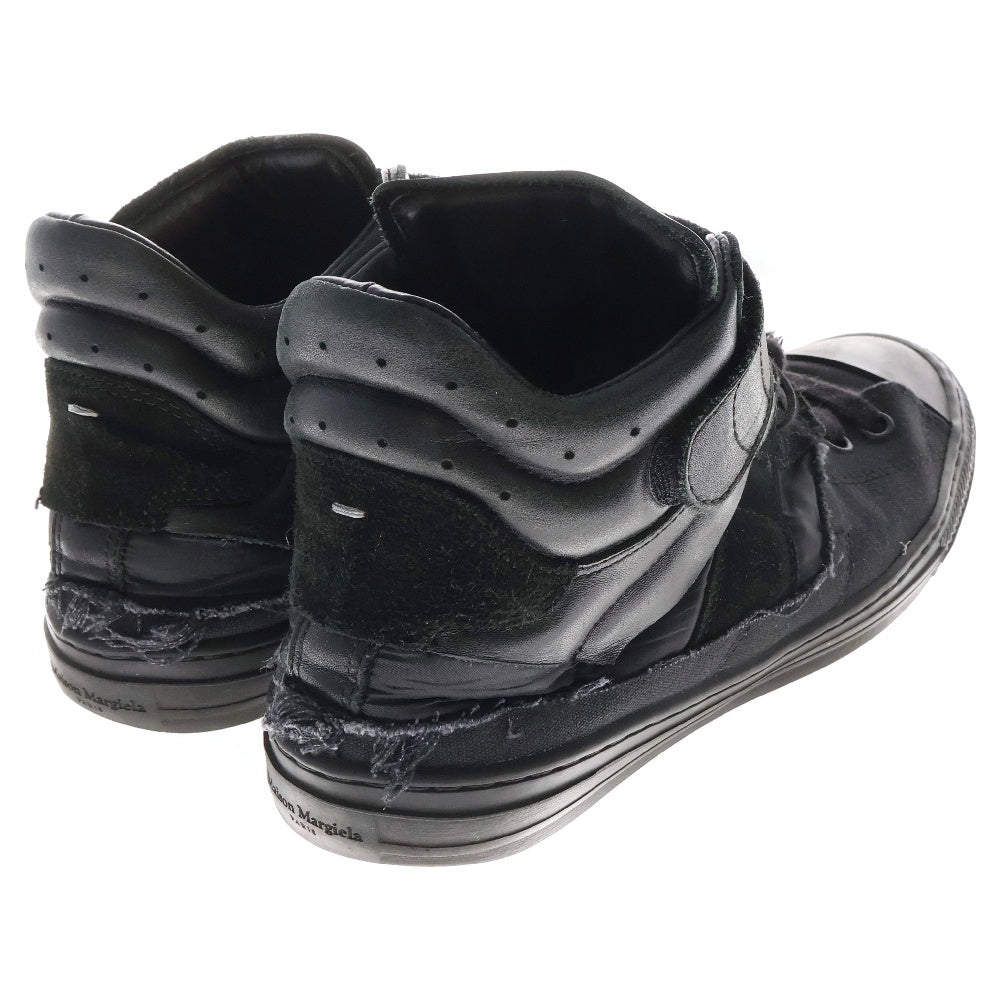 Maison Margiela 22(メゾンマルジェラ) 19SS EVOLUTION HIGH TOP SNEAKER エヴォリーション ハイカットスニーカー ブラック S37WS0479