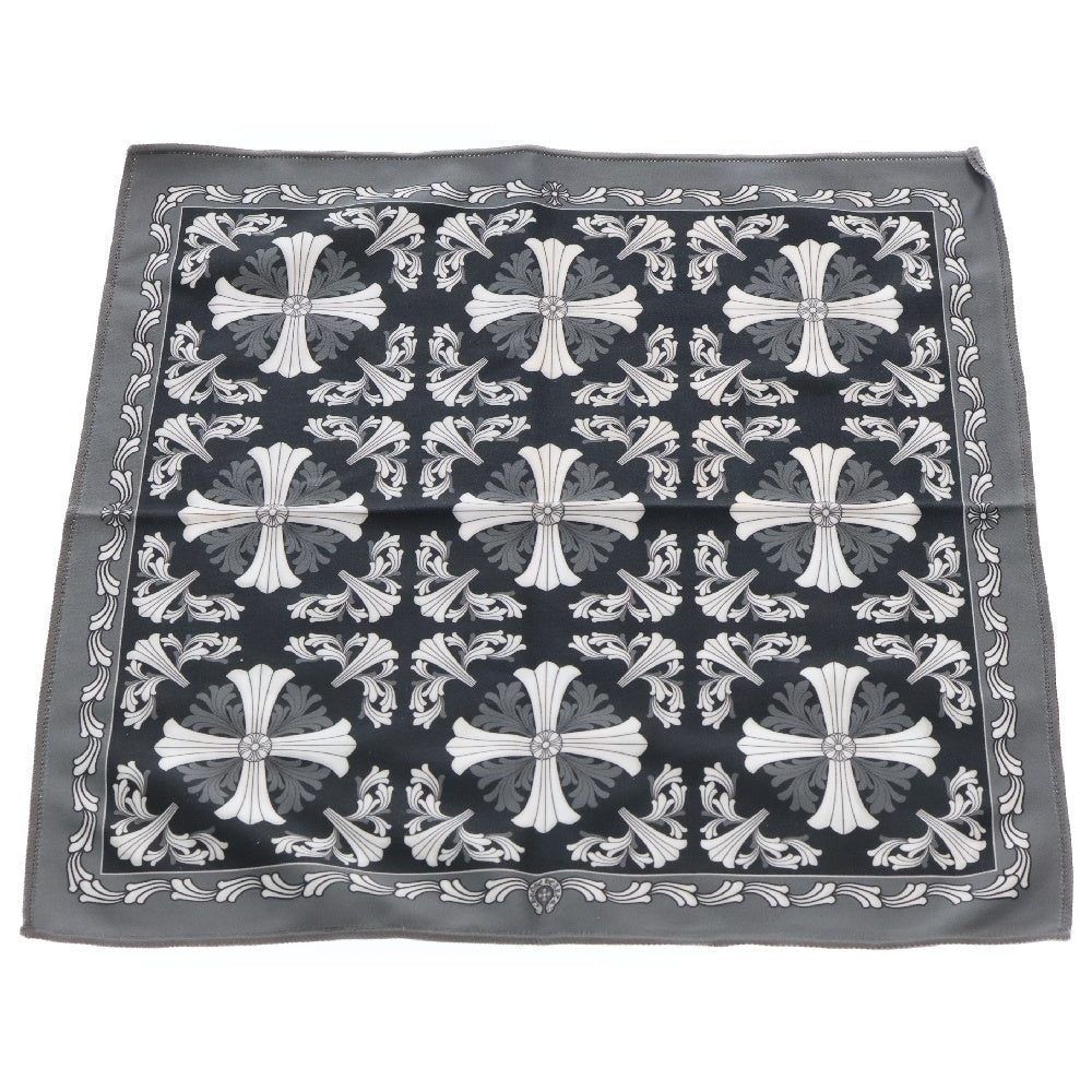 CHROME HEARTS(クロムハーツ) FILLED フィールド サイド フレアデザイン ウェリントン メガネ サングラス アイウェア ブラック/シルバー※度有り