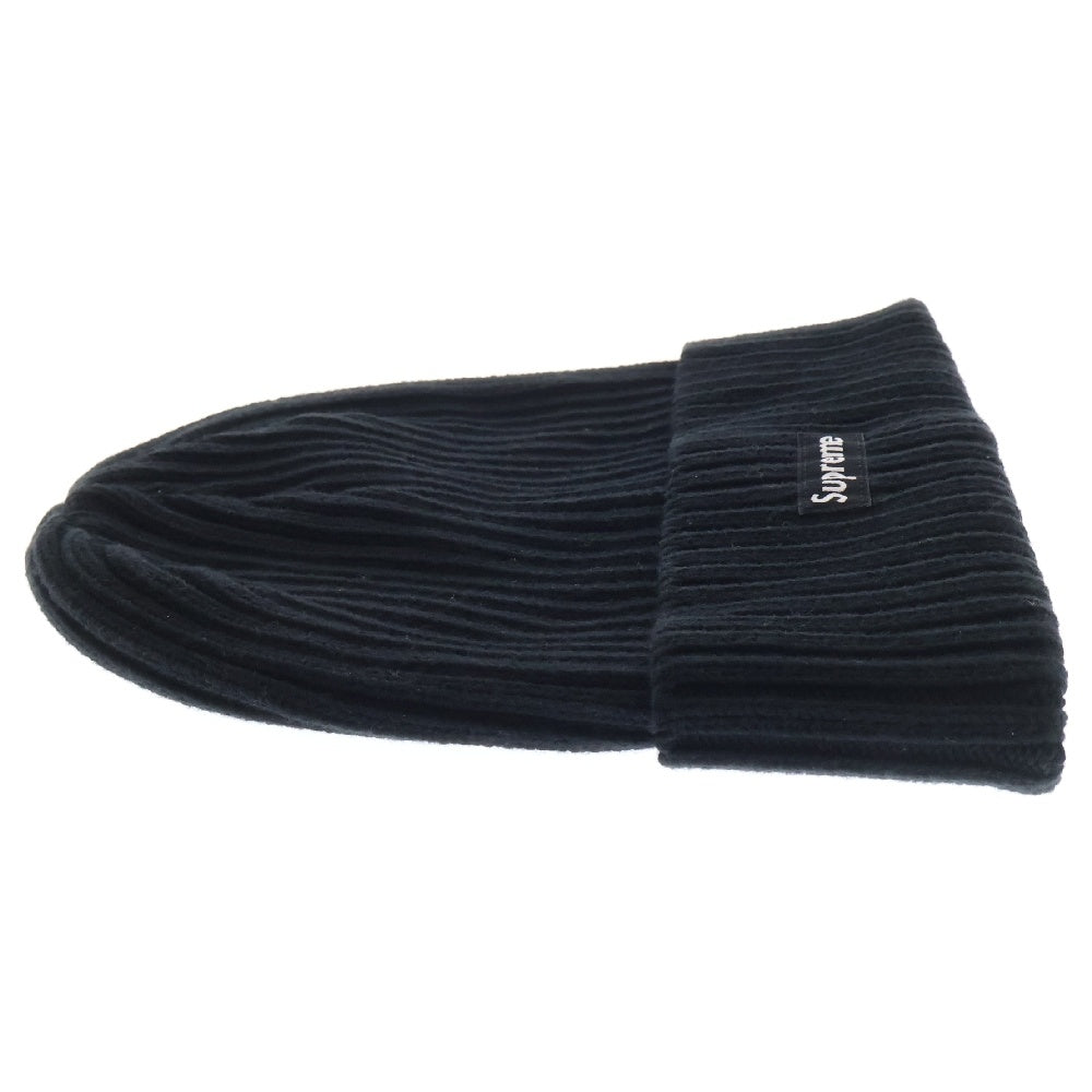SUPREME(シュプリーム) 24SS Overdyed Beanie オーバーダイ スモール ロゴ ビーニー ニットキャップ 帽子 ブラック