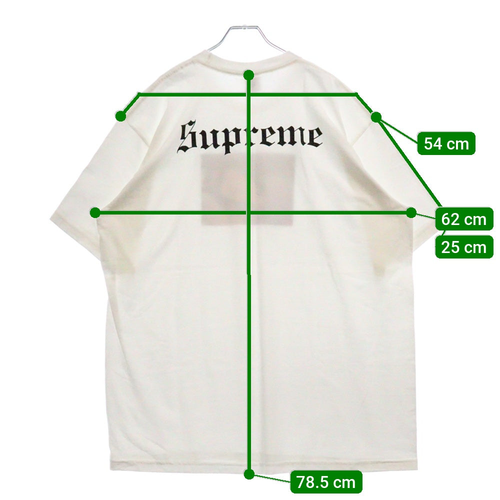 SUPREME(シュプリーム) 24AW Snow White Tee スノーホワイト フォトプリント クルーネック 半袖Tシャツカットソー ホワイト