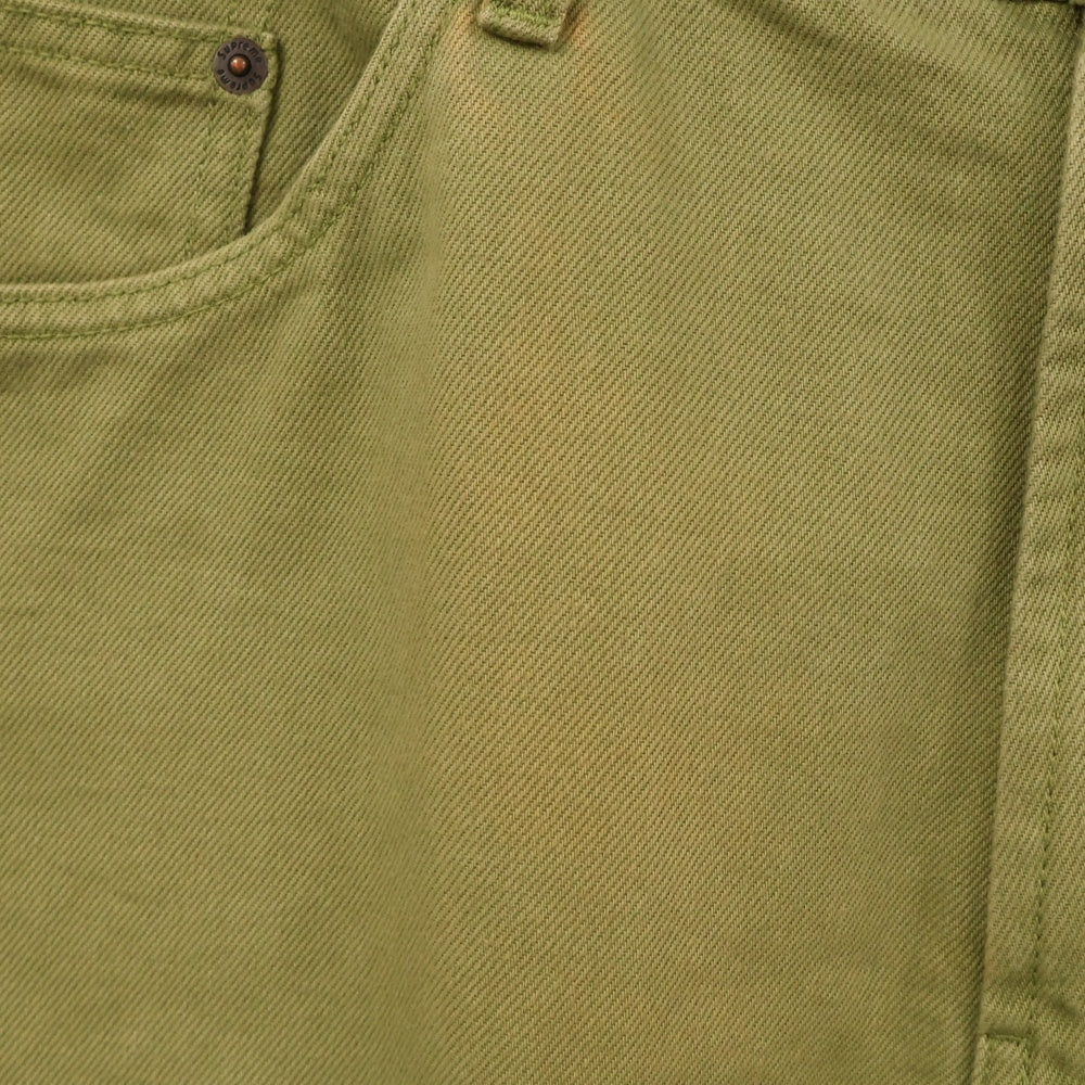 SUPREME(シュプリーム) 24SS Baggy Jean バギー ジーンズ デニムパンツ グリーン