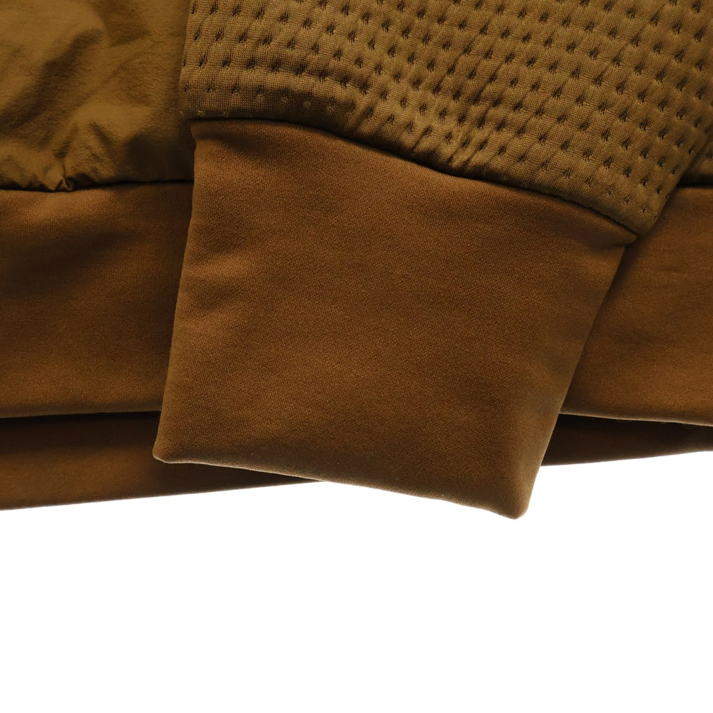 THE NORTH FACE(ザノースフェイス) ×UNDERCOVER SOUKUU DOTKNIT DOUBLE HOODIE アンダーカバー ドットニット ダブルフーディ プルオーバーパーカーブラウン NT52308UC