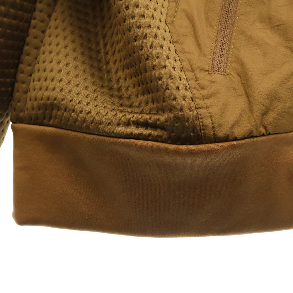 THE NORTH FACE(ザノースフェイス) ×UNDERCOVER SOUKUU DOTKNIT DOUBLE HOODIE アンダーカバー ドットニット ダブルフーディ プルオーバーパーカーブラウン NT52308UC