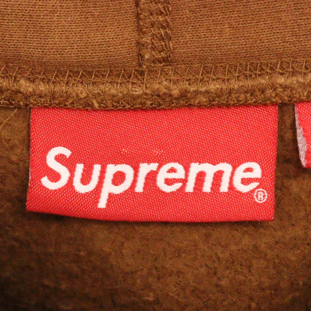 SUPREME(シュプリーム) 17AW Aradic Logo Hooded Sweatshirt アラビックロゴ フーデッド スウェットシャツ プルオーバー パーカー ブラウン