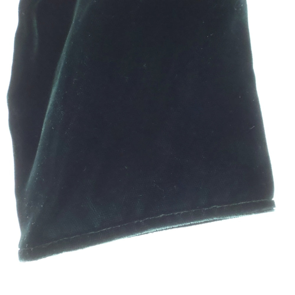 SAINT LAURENT PARIS(サンローランパリ) Velvet Evening Short Dress ベルベット ショート ドレス グリーン レディース 481621 Y525R