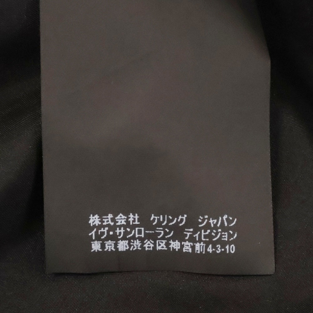 SAINT LAURENT PARIS(サンローランパリ) Velvet Evening Short Dress ベルベット ショート ドレス グリーン レディース 481621 Y525R