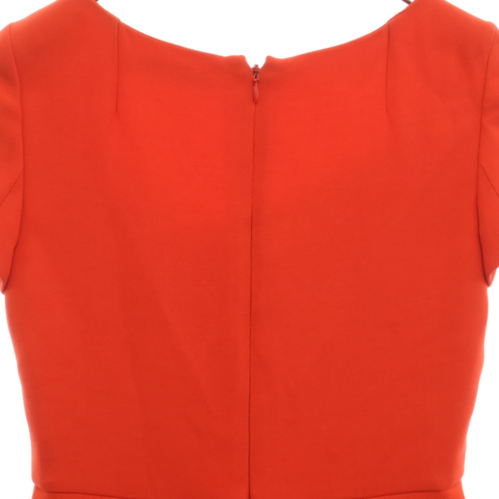 Christian Dior(クリスチャンディオール) ウール シルク ドレス ワンピース レッド レディース 6H21668A1166