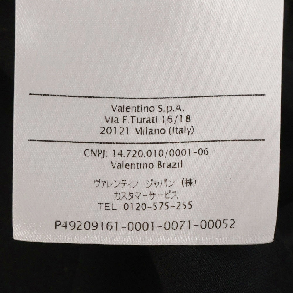 VALENTINO(ヴァレンチノ) シルク ウール チュール ドレス ブラック レディース LB0AE1G01CF