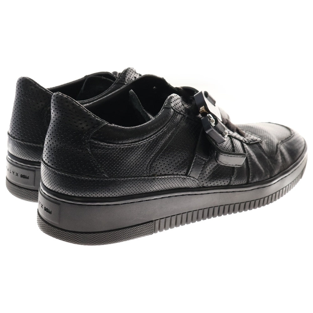 1017 ALYX 9SM(アリクス) Buckle Low Trainer バックル トレーナー レザー ローカットスニーカー ブラック