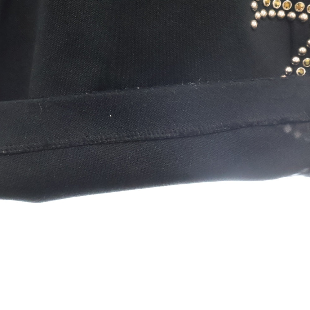 CELINE(セリーヌ) 22AW フレイムエンブロイダリー ジョガーパンツ ダブルフェイス ジャージー トラックパンツ ブラック 2Z225121O