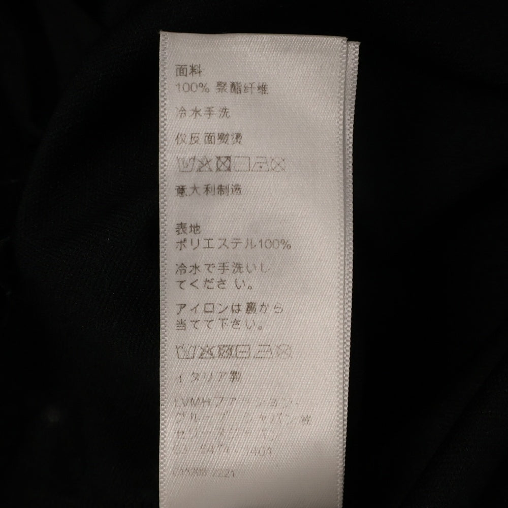 CELINE(セリーヌ) 22AW フレイムエンブロイダリー ジョガーパンツ ダブルフェイス ジャージー トラックパンツ ブラック 2Z225121O
