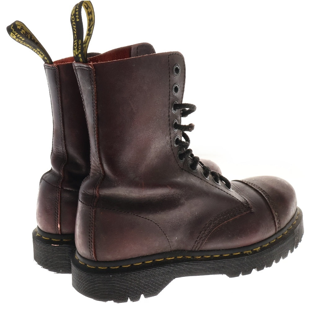Dr.Martens(ドクターマーチン) 13295 10ホール レースアップ レザーブーツ ボルドー