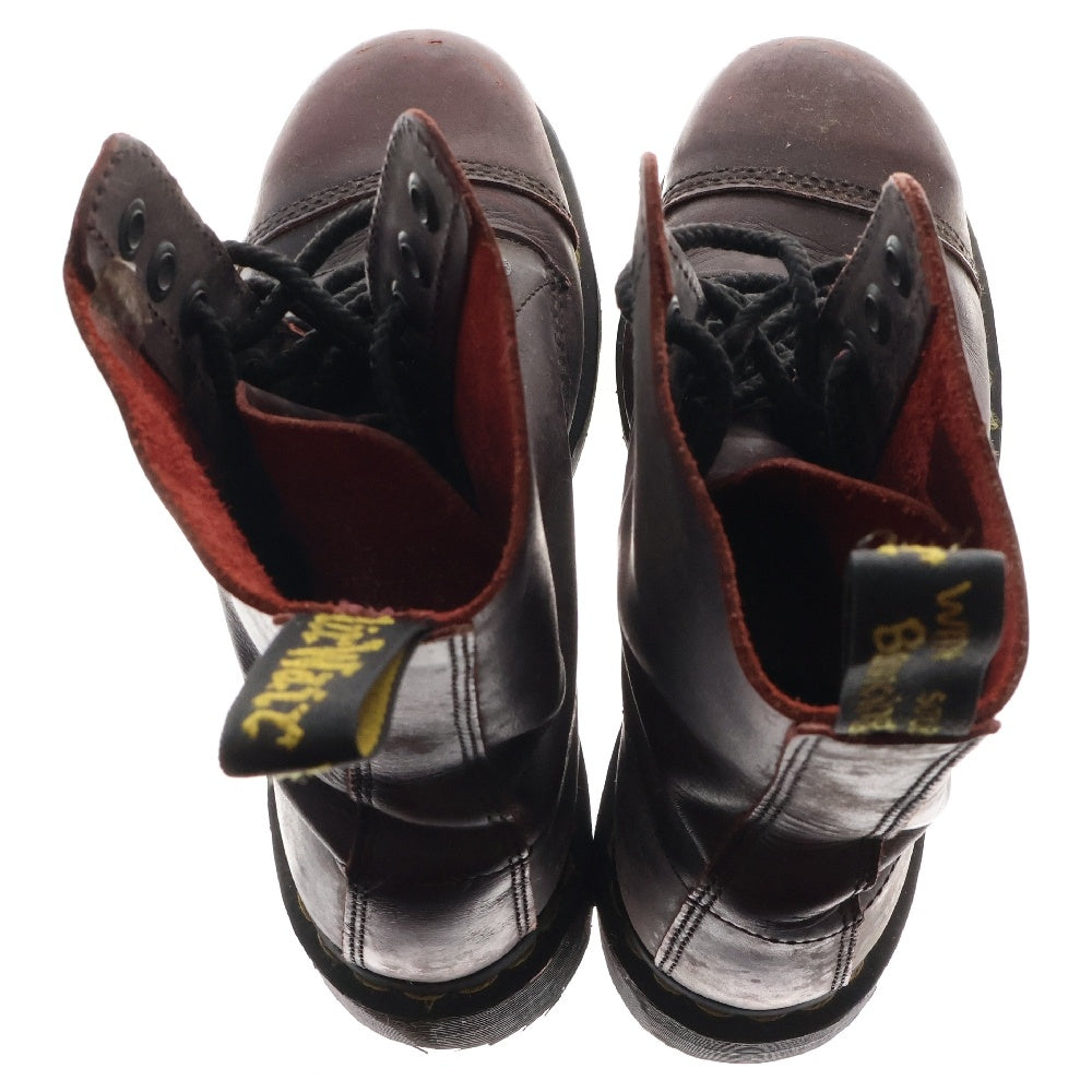 Dr.Martens(ドクターマーチン) 13295 10ホール レースアップ レザーブーツ ボルドー