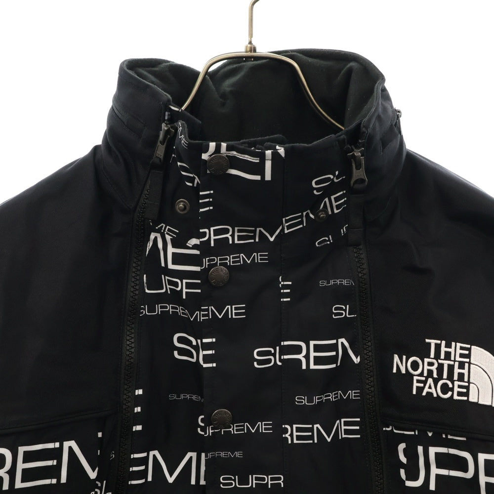 SUPREME(シュプリーム) 21AW ×THE NORTH FACE Steep Tech Apogee Jacket ザ ノースフェイス スティープテック アポジー ナイロン ジャケット ブルゾン ブラック NF0A7QGY