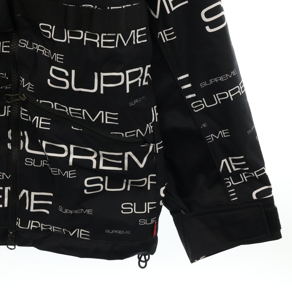 SUPREME(シュプリーム) 21AW ×THE NORTH FACE Steep Tech Apogee Jacket ザ ノースフェイス スティープテック アポジー ナイロン ジャケット ブルゾン ブラック NF0A7QGY