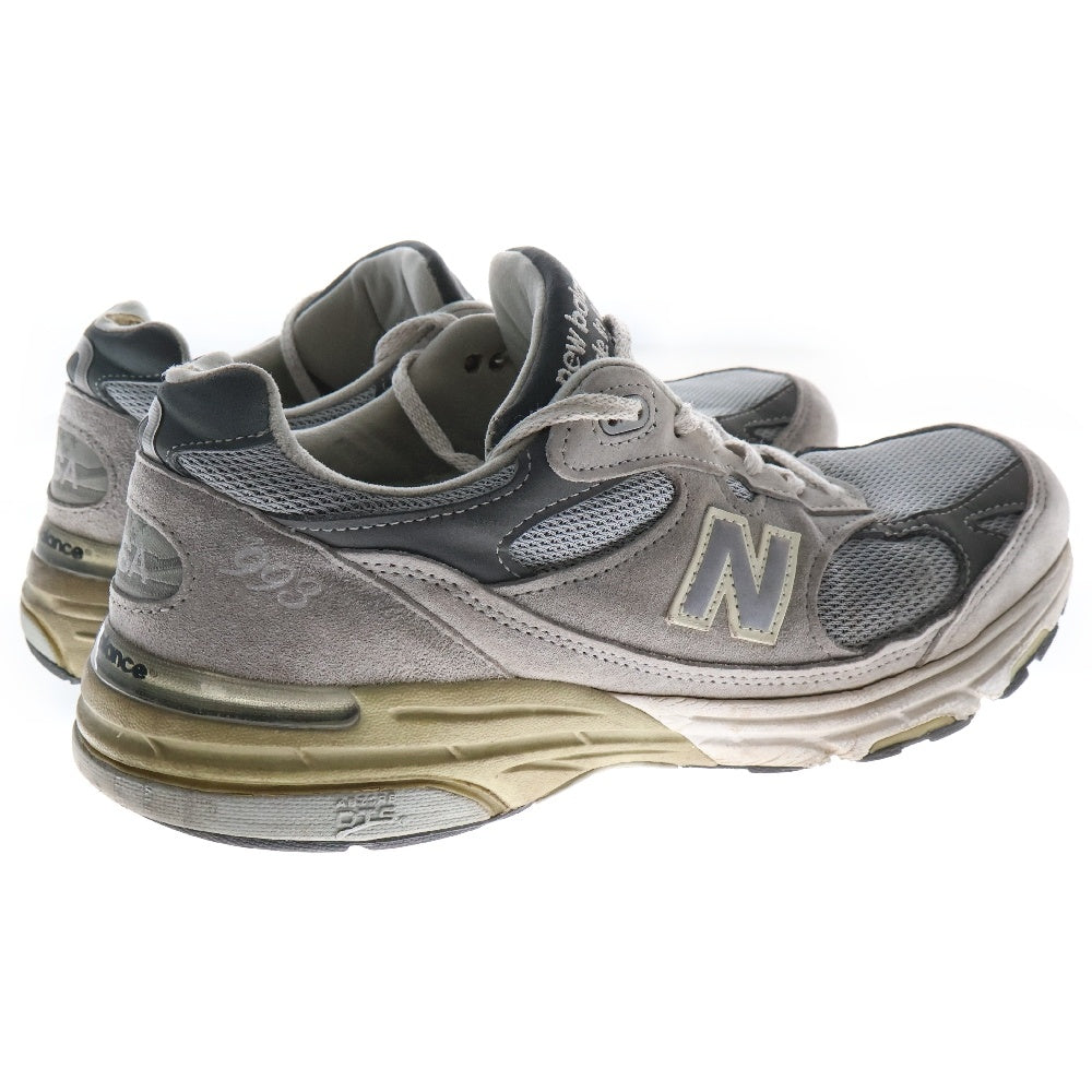 New Balance(ニューバランス) MR993GL スエード ローカットスニーカー グレー US9.5/27.5cm