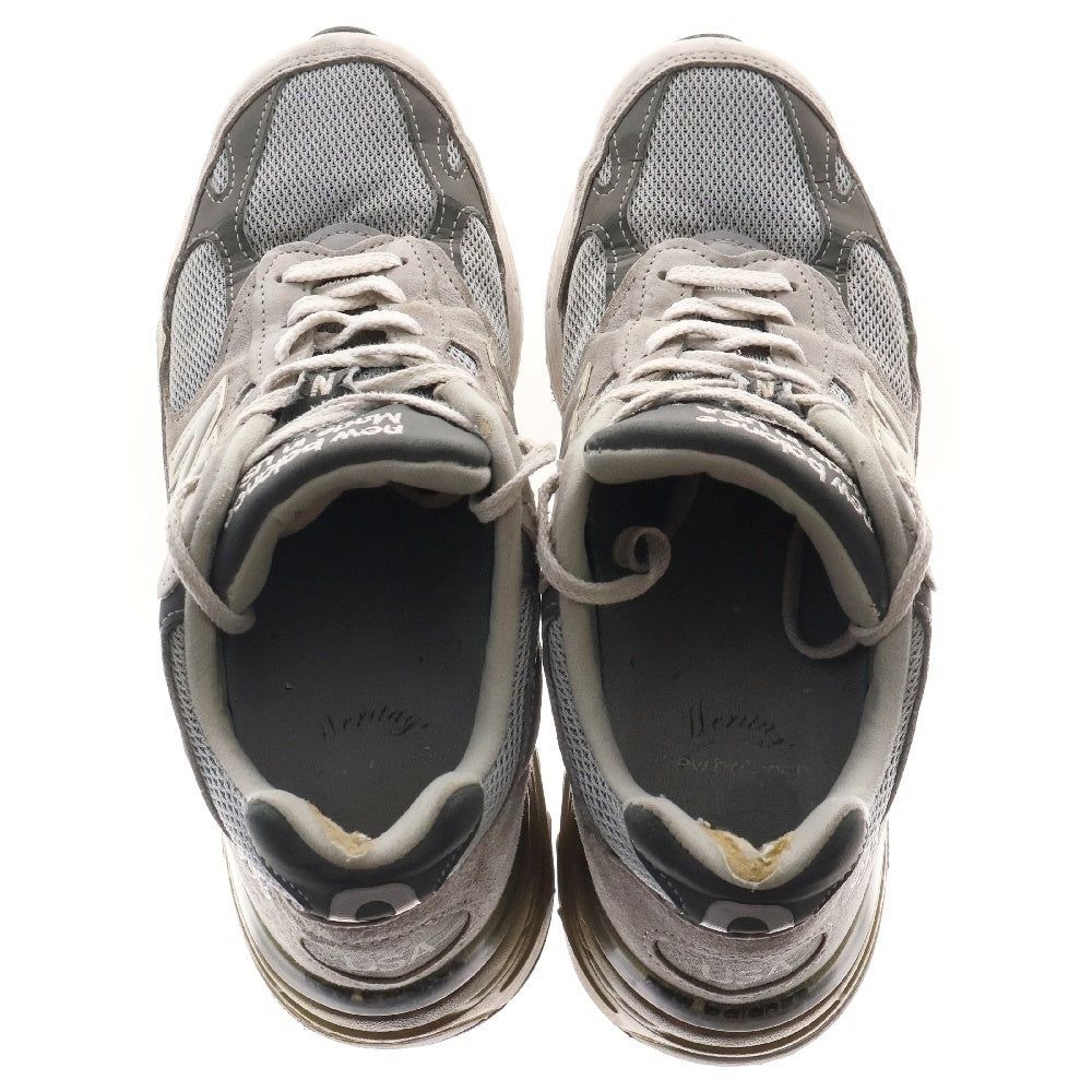 New Balance(ニューバランス) MR993GL スエード ローカットスニーカー グレー US9.5/27.5cm