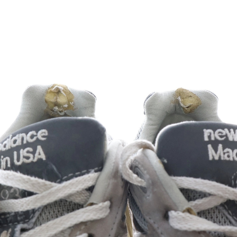 New Balance(ニューバランス) MR993GL スエード ローカットスニーカー グレー US9.5/27.5cm