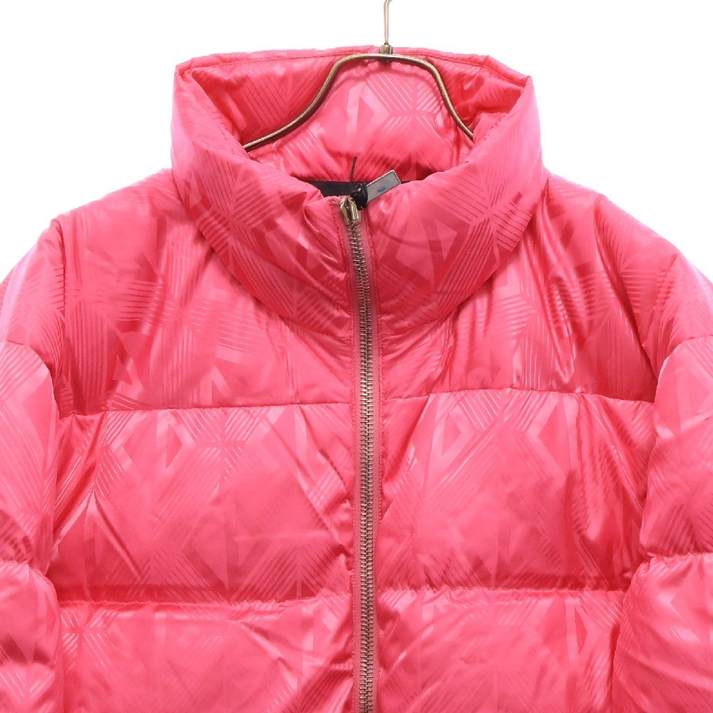DIOR(ディオール) CD DIAMOND MIRAGE SKI CAPSULE ロゴ ダイヤモンド ミラージュ スキー カプセル ナイロン ダウン ジャケット ピンク 943C449C5711