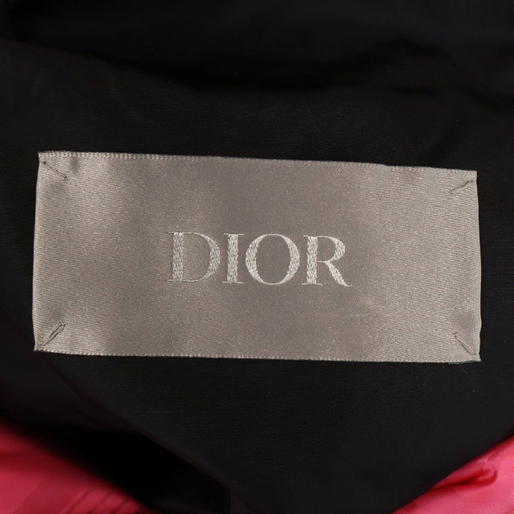 DIOR(ディオール) CD DIAMOND MIRAGE SKI CAPSULE ロゴ ダイヤモンド ミラージュ スキー カプセル ナイロン ダウン ジャケット ピンク 943C449C5711