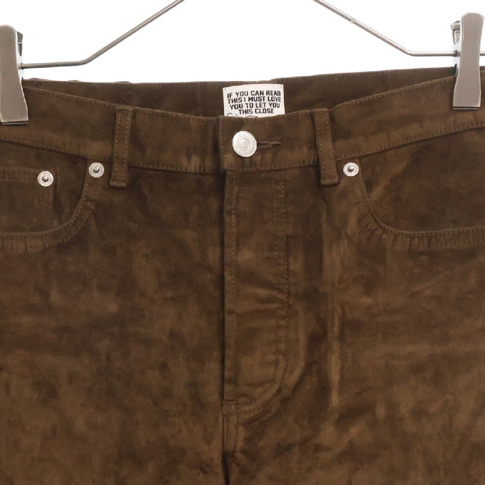 DIOR(ディオール) 22AW×Cactus Jack Slimfit Jeans Mocha Brown カクタス スリムフィット ジーンズ パンツ トラヴィススコット ブラウン 193D011EY509