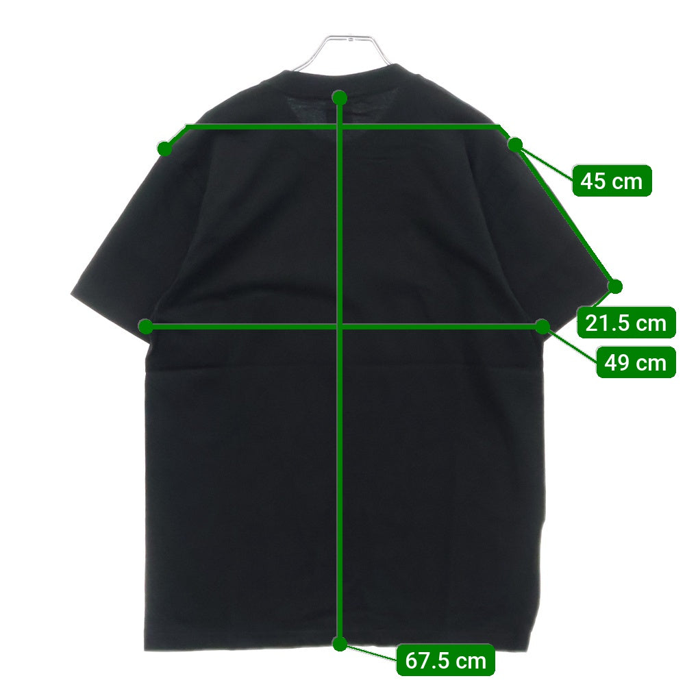 SUPREME(シュプリーム) 21AW Shrek Tee シュレック ロゴプリント クルーネック 半袖Tシャツカットソー ブラック