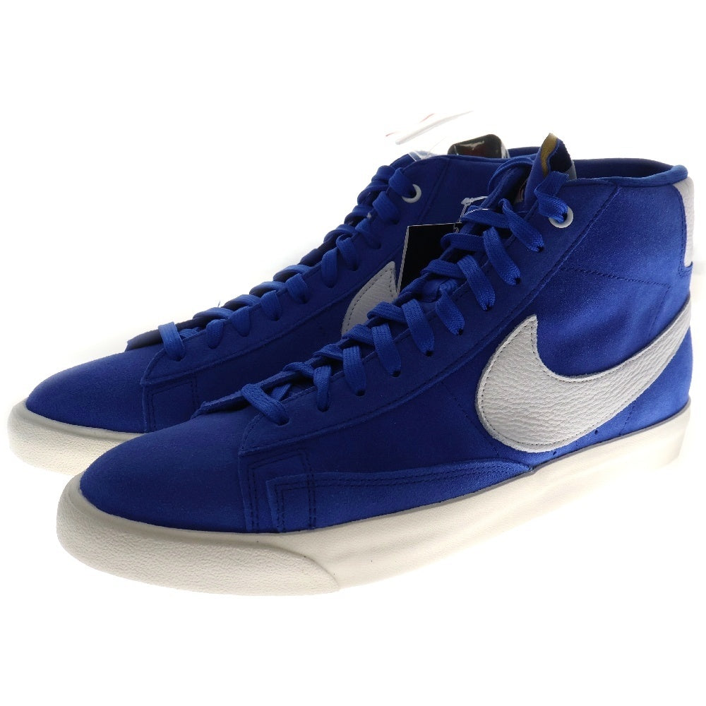 NIKE(ナイキ) ×STRANGER THINGS BLAZER MID QS ST ストレンジャーシングス ブレーザー ミッドカットスニーカー ブルー US11/29cm CK1906-400