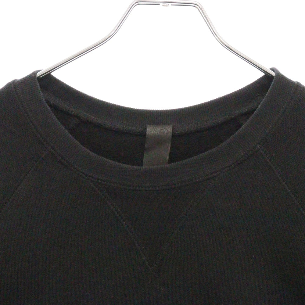 CHROME HEARTS(クロムハーツ) Y NOT SLOW RIDE L/S CREW ワイノット スロースライド CH刺繍 クルーネック スウェット トレーナー ブラック