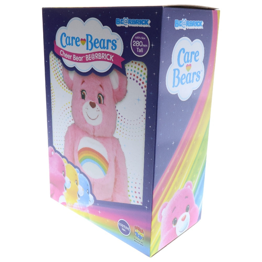 MEDICOM TOY(メディコムトイ) BE@RBRICK Cheer Bear Costume Ver. 400% Care Bears ベアブリック チアベア ぬいぐるみ フィギュア 人形 ケアベア ピンク