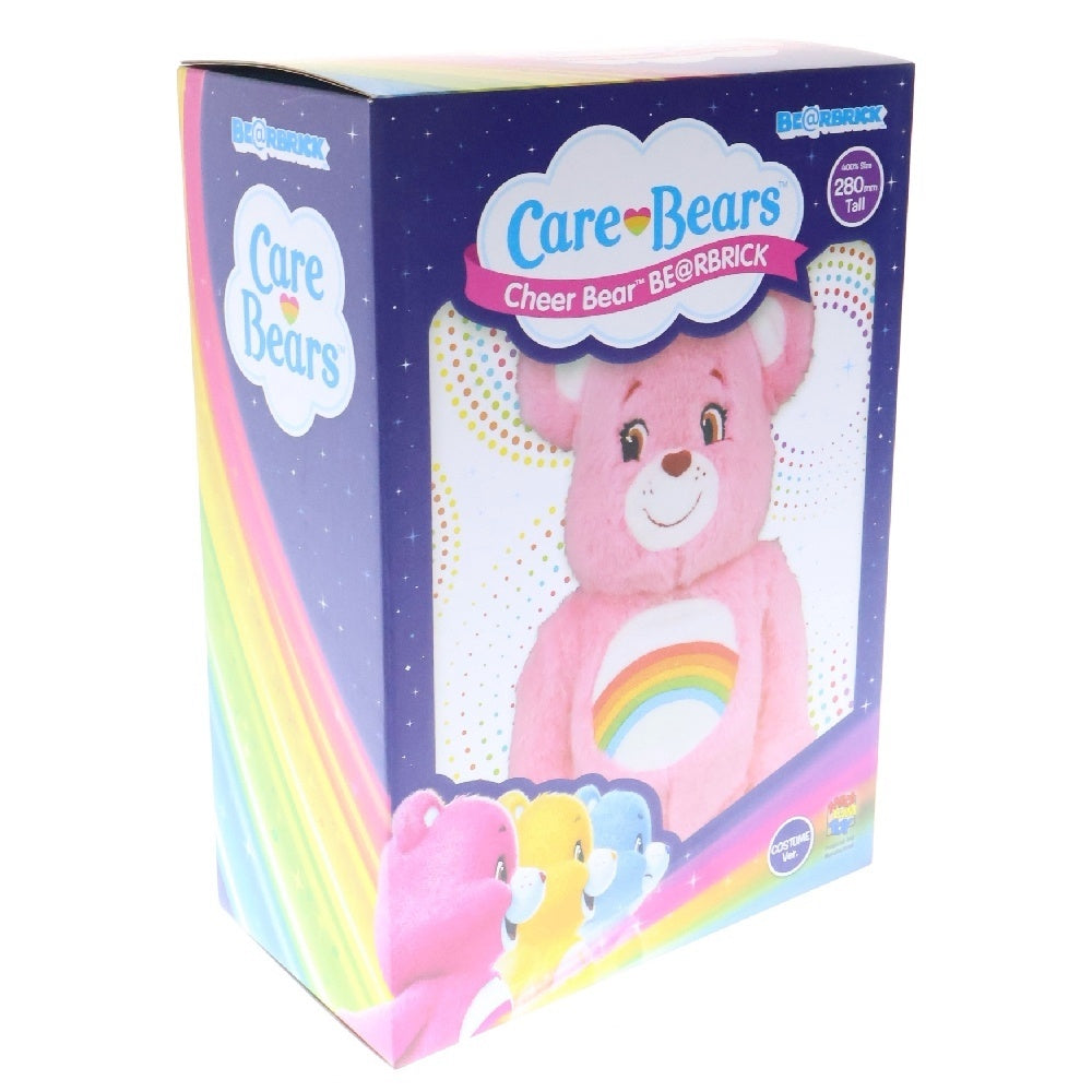 MEDICOM TOY(メディコムトイ) BE@RBRICK Cheer Bear Costume Ver. 400% Care Bears ベアブリック チアベア ぬいぐるみ フィギュア 人形 ケアベア ピンク