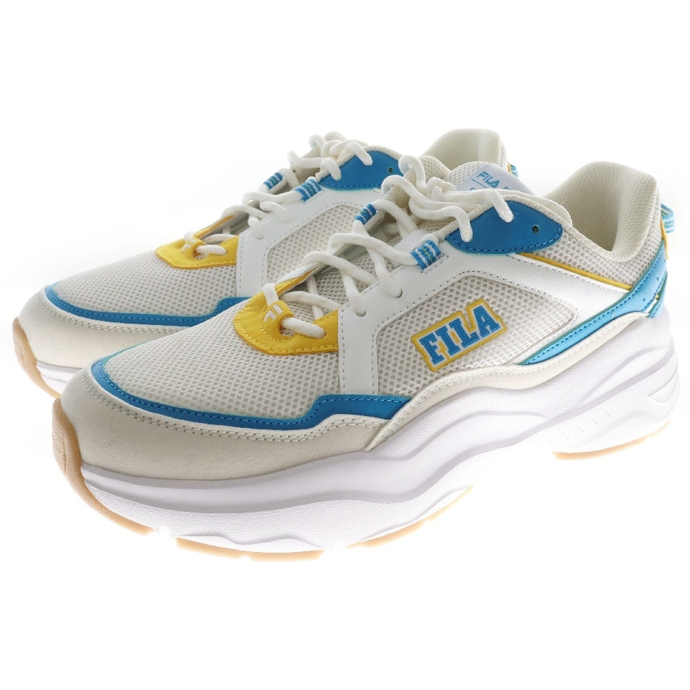 FILA(フィラ) Gene ジーン ローカットスニーカー ホワイト/ブルー US10/28cm FC-2217