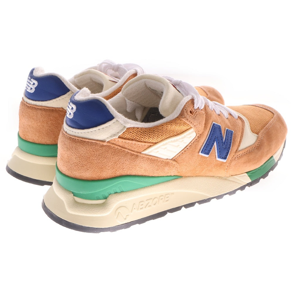 New Balance(ニューバランス) U998OB スエード ローカットスニーカー ブラウン US9.5/27.5cm