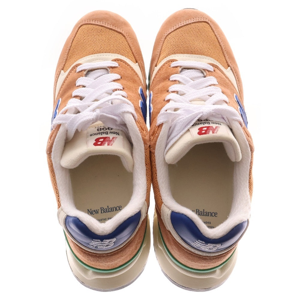 New Balance(ニューバランス) U998OB スエード ローカットスニーカー ブラウン US9.5/27.5cm