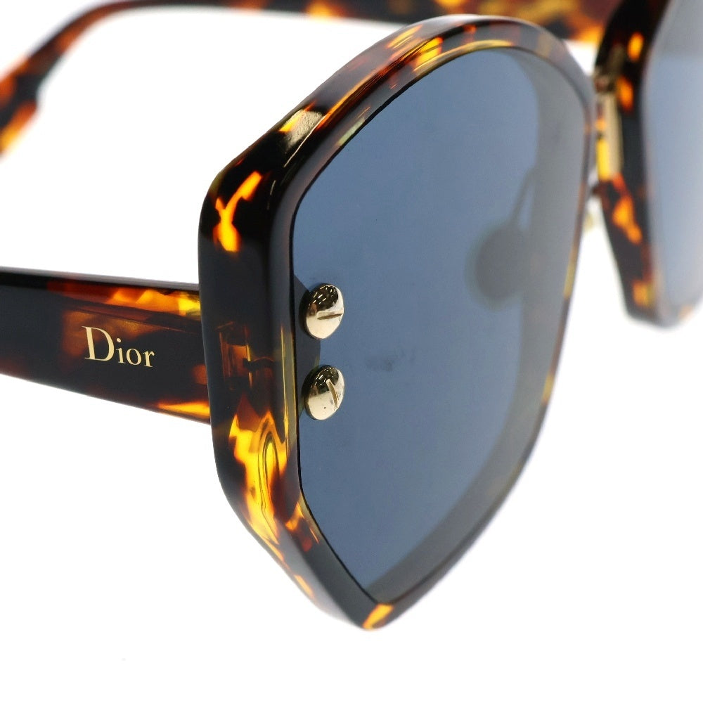 Christian Dior(クリスチャンディオール) Addict 2 アディクト スクエア カラーレンズ サングラス アイウェア メガネ 眼鏡 ブラウン レディース
