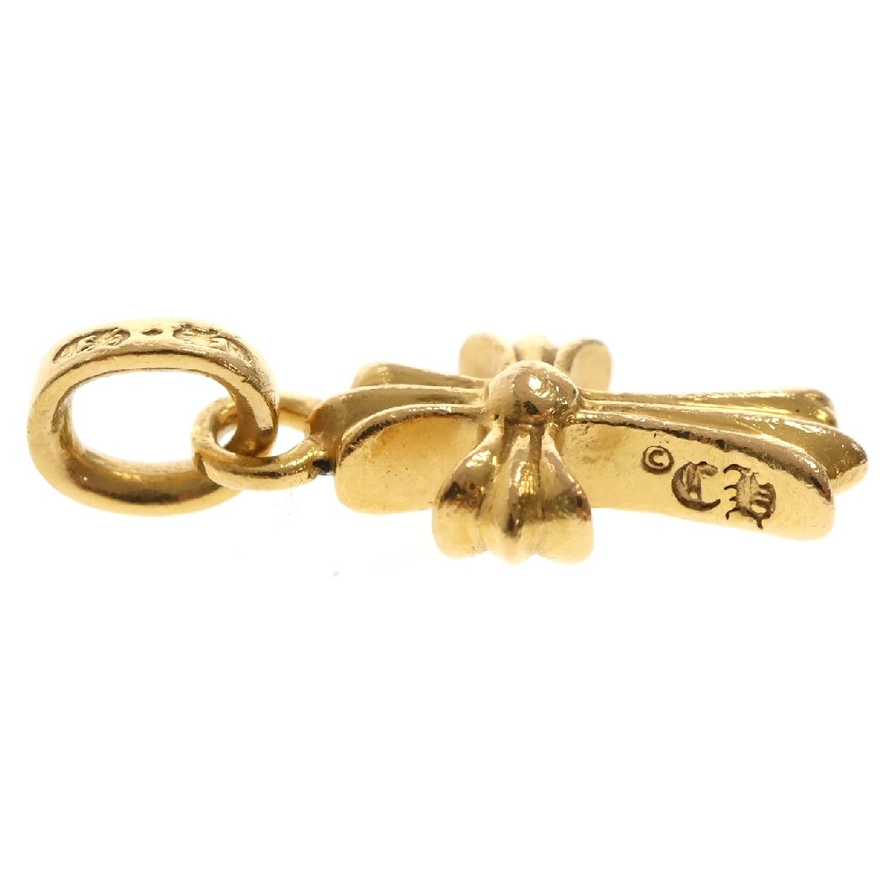 CHROME HEARTS(クロムハーツ) 22K CRS BBYFAT P/DIA ベイビーファットクロス PAVEダイヤ ペンダントトップ ゴールド BCA035