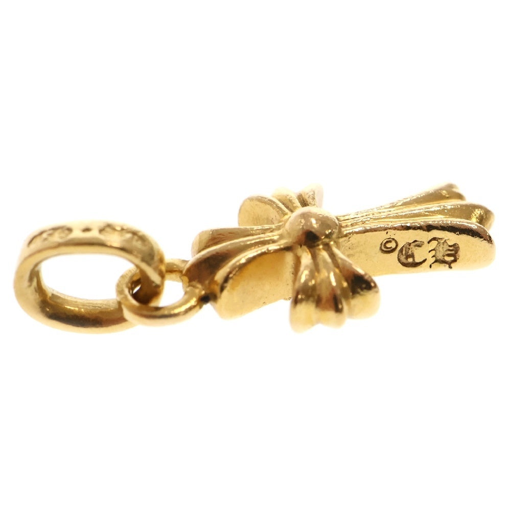 CHROME HEARTS(クロムハーツ) 22K CRS BBYFAT P/DIA ベイビーファットクロス PAVEダイヤ ペンダントトップ ゴールド BCA035