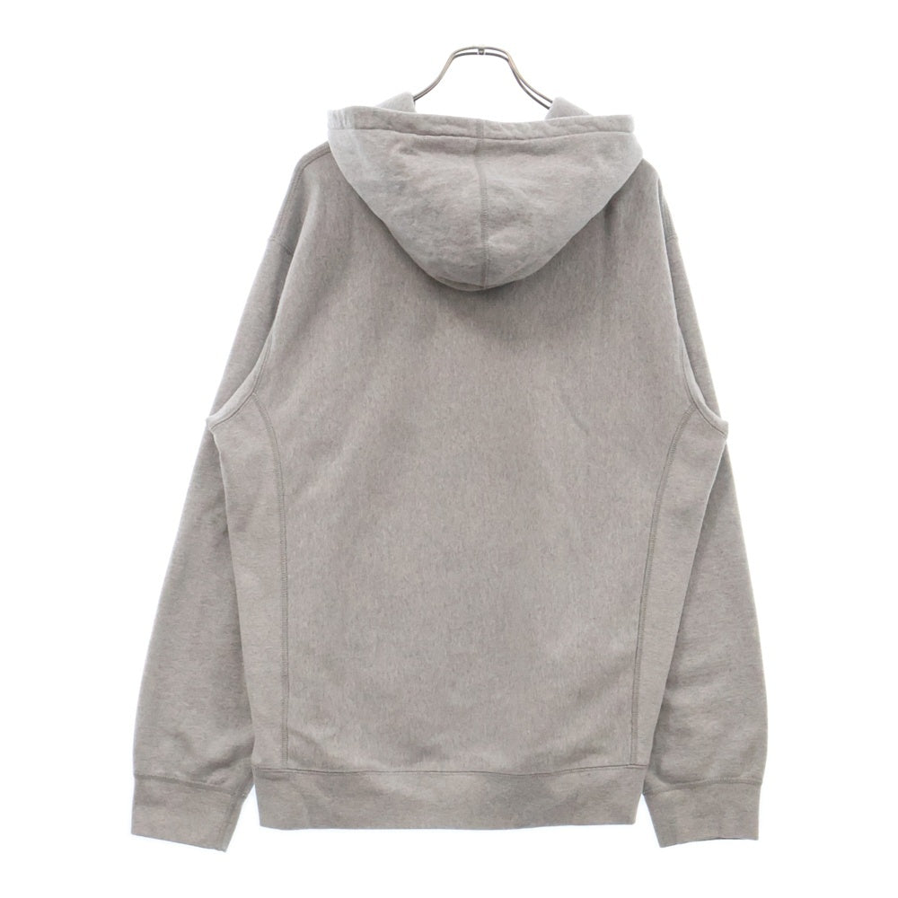 SUPREME(シュプリーム) 19SS Le Luxe Hooded Sweatshirt ロゴ 刺繍 スウェットプルオーバーパーカー グレー