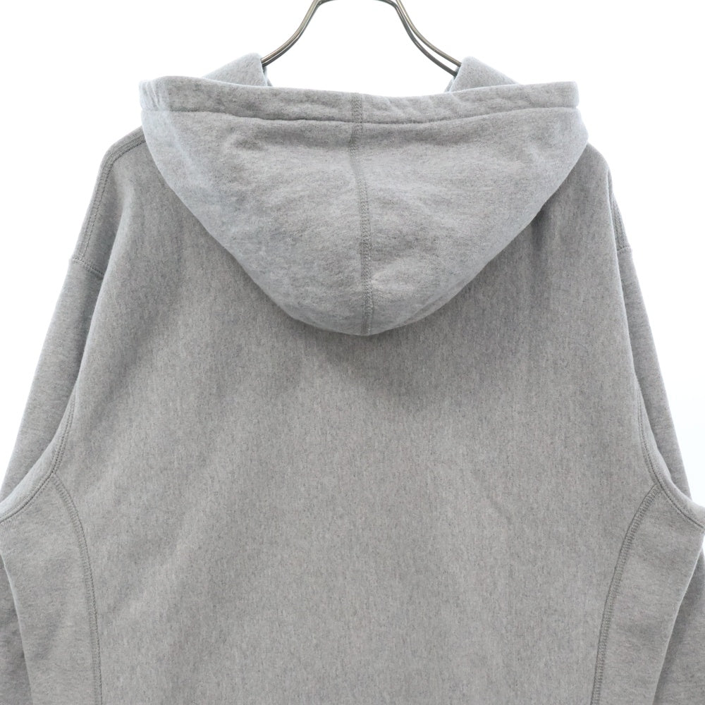 SUPREME(シュプリーム) 19SS Le Luxe Hooded Sweatshirt ロゴ 刺繍 スウェットプルオーバーパーカー グレー