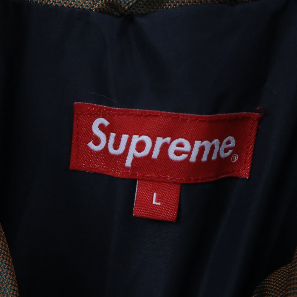 SUPREME(シュプリーム) 19AW Iridescent Puffy Jacket イリディセントパフィージャケット ブラウン
