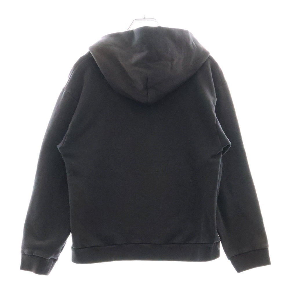 BALENCIAGA(バレンシアガ) 19AW ロゴプリント スウェット プルオーバーパーカー ブラック 558143 TFV31