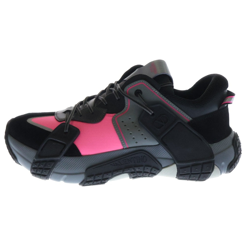 VALENTINO(ヴァレンチノ) ロックスタッズ スウェード レザー ローカットスニーカー マルチ TY2S0C75