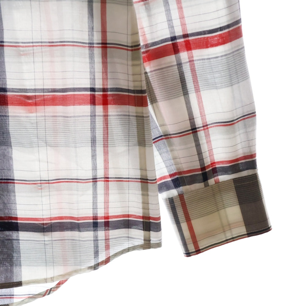 MONCLER(モンクレール) 18SS CAMICIA カミーチャ チェック コットンボタンダウンシャツ マルチ D13915200400 26600