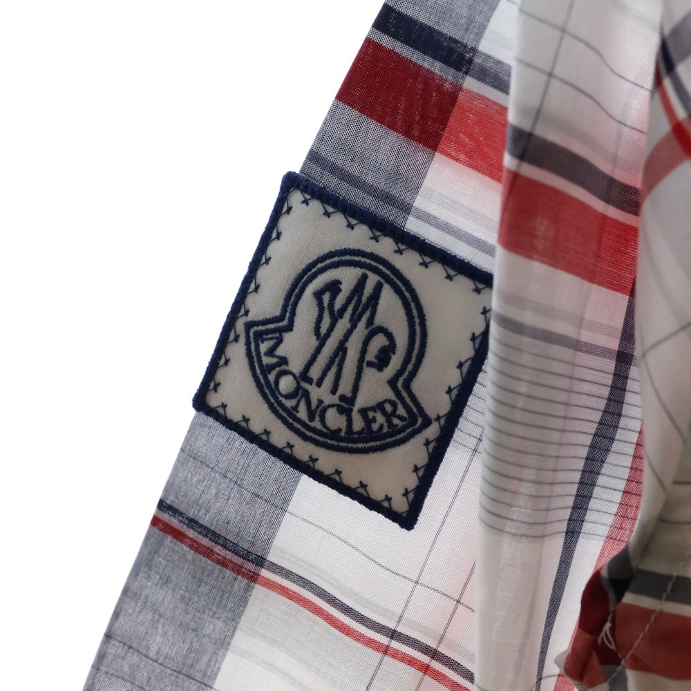 MONCLER(モンクレール) 18SS CAMICIA カミーチャ チェック コットンボタンダウンシャツ マルチ D13915200400 26600