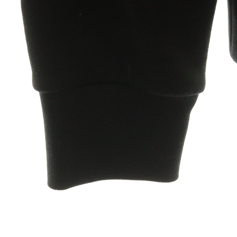 MONCLER(モンクレール) 18AW MAGLIA GIROCOLLO ワッペンロゴ クルーネックスウェットトレーナー ブラック D20918003500