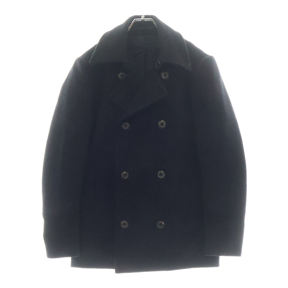 ATTACHMENT(アタッチメント) 14AW ヘビーメルトン ピー コート ブラック AC42-217