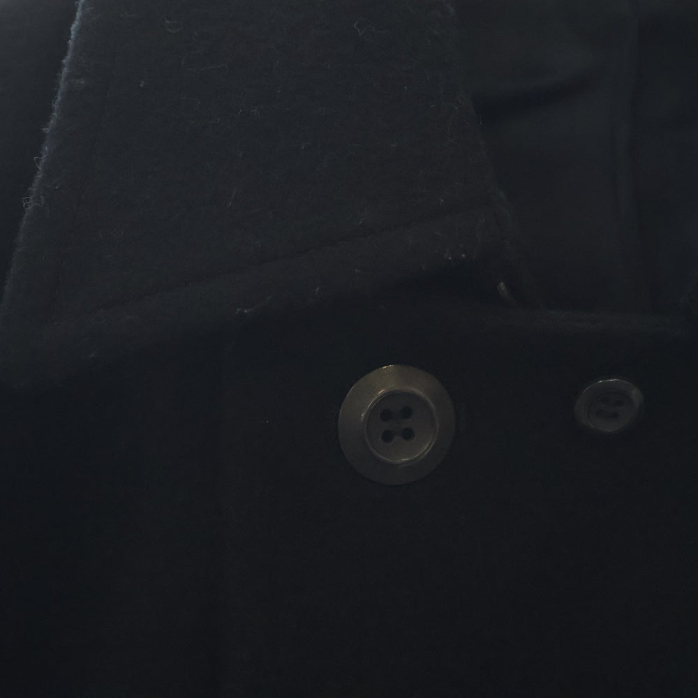 ATTACHMENT(アタッチメント) 14AW ヘビーメルトン ピー コート ブラック AC42-217