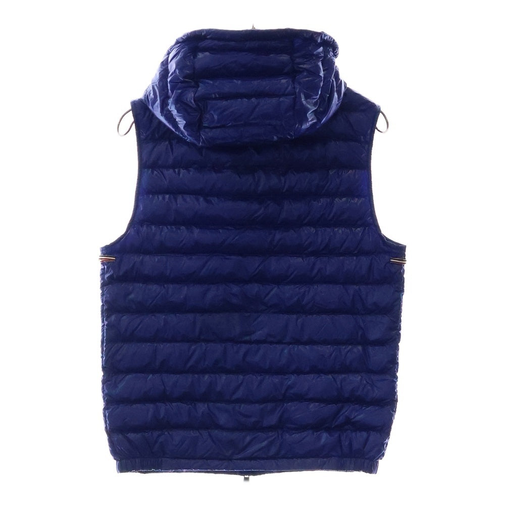 MONCLER(モンクレール) 18SSGIEN GILET ナイロン ジップアップ ダウンベスト ブルー D10914332499 53029