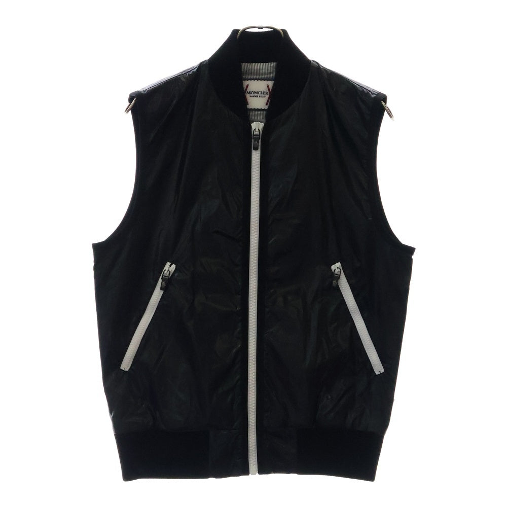 MONCLER(モンクレール) 18SS GILET ナイロン ジップアップベスト ブラック D13914311360 68577